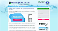 Desktop Screenshot of drinkingwaterfountains.co.za