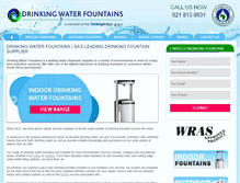 Tablet Screenshot of drinkingwaterfountains.co.za